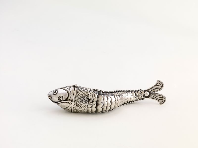 Spicebox shaped as a fish