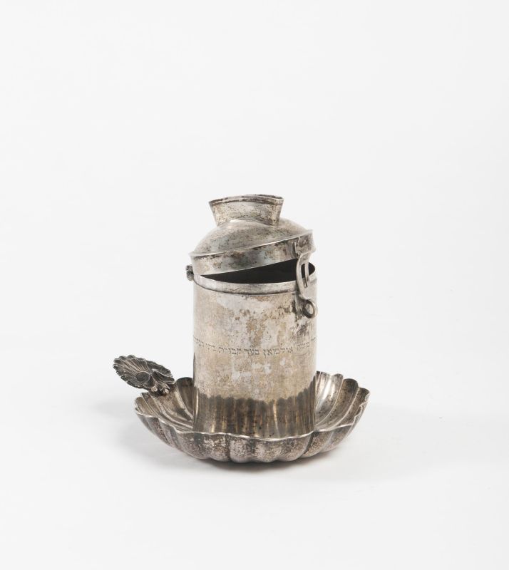 Charity box with dedicatory inscription