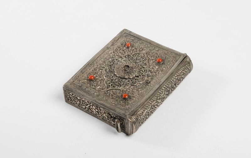 Decorated box for book