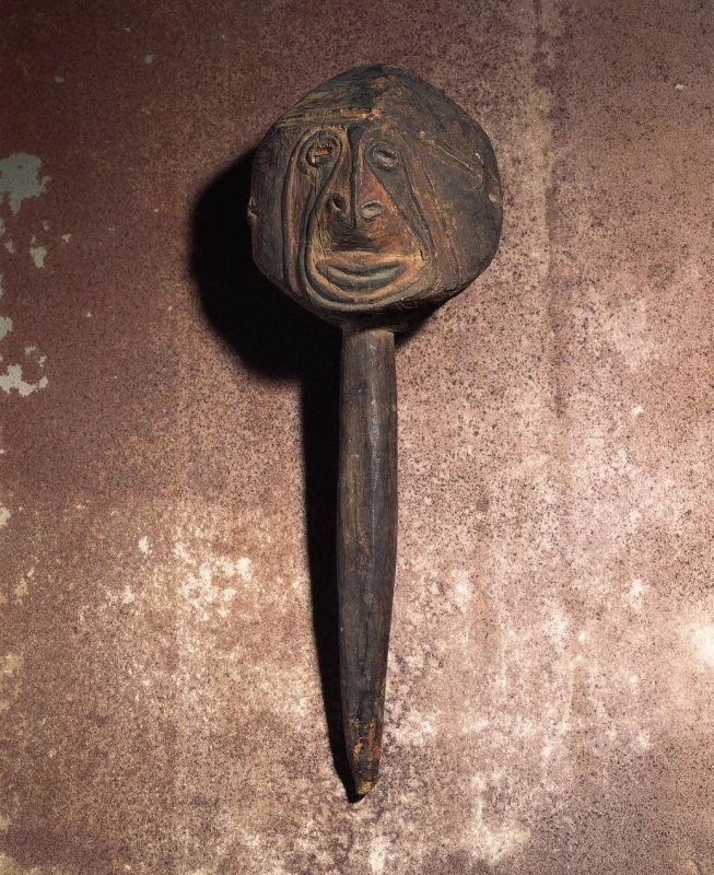 Headhunter's trophy head