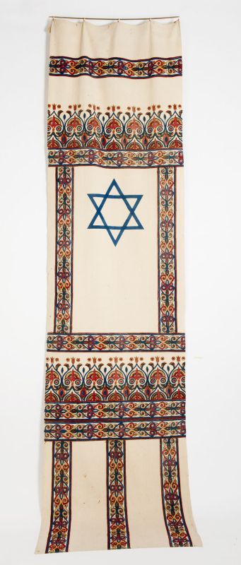 Torah ark curtain