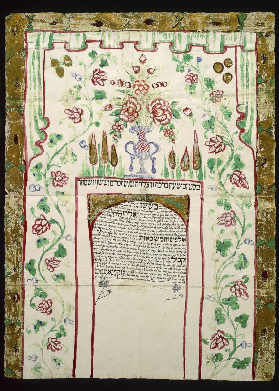 Marriage contract (ketubbah)