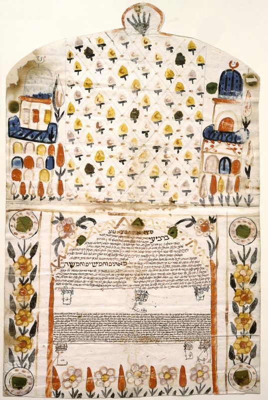 Marriage contract (ketubbah)