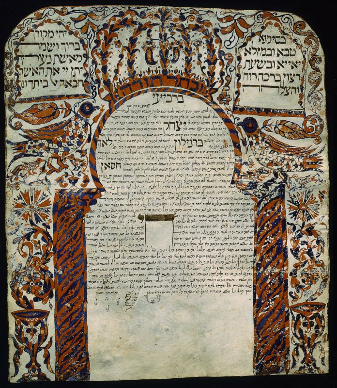 Marriage contract (ketubbah)