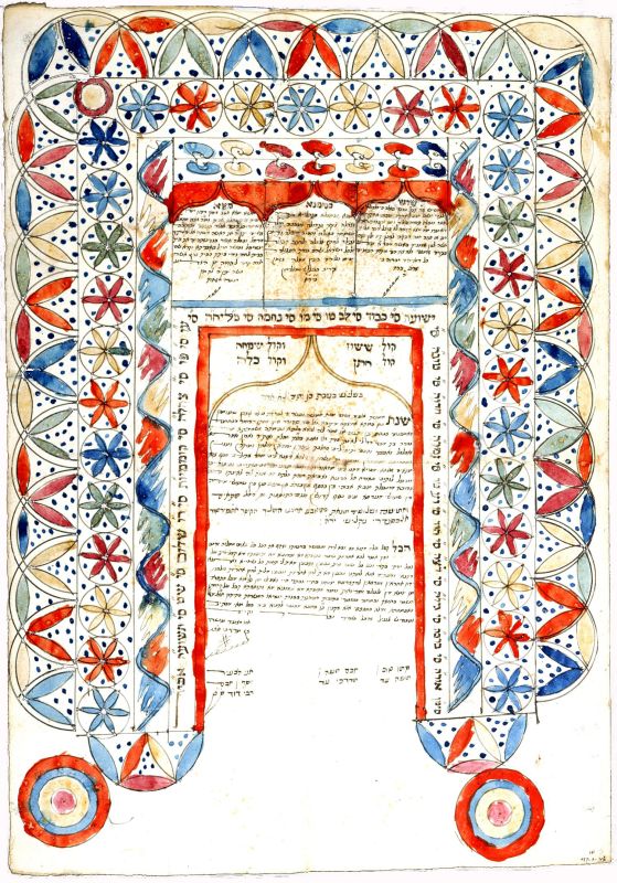 Marriage contract (ketubbah)
