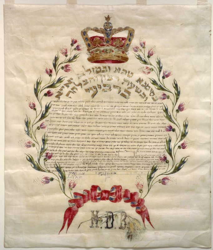 Marriage contract (ketubbah)