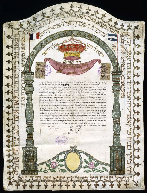 Marriage contract (ketubbah)