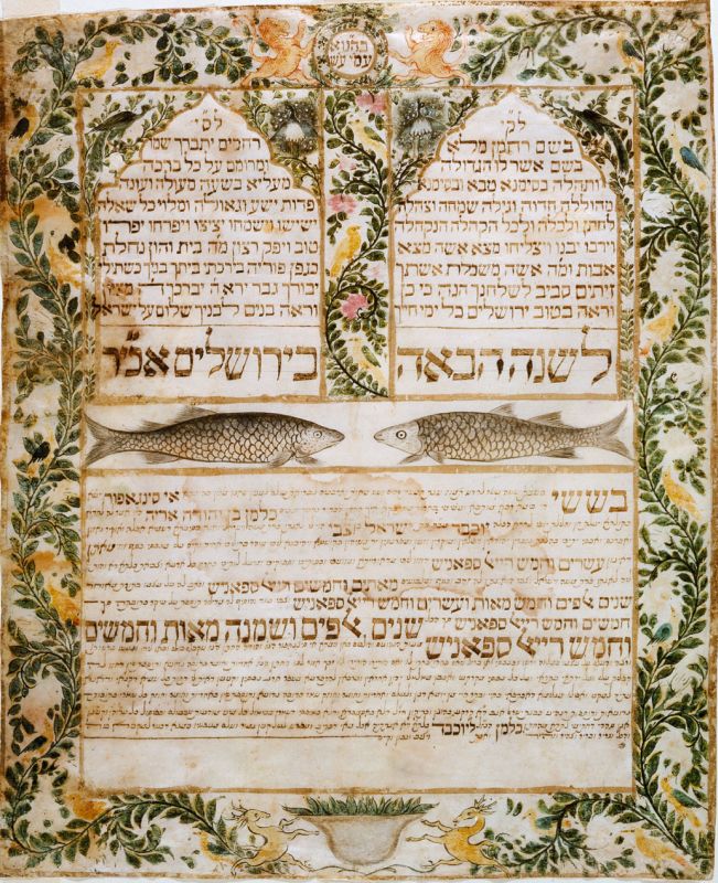 Marriage contract (ketubbah)