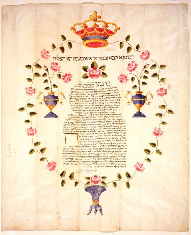 Marriage contract (ketubbah)