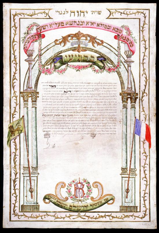 Marriage contract (ketubbah)