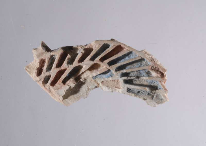 Furniture inlay: sphinx fragment