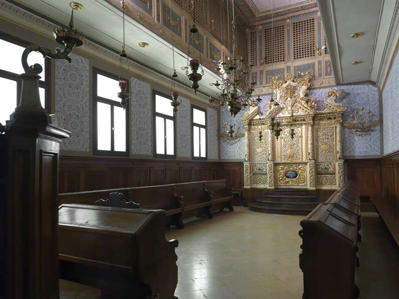 פנים בית-הכנסת ויטוריו ונטו