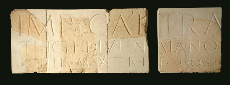 Example Of Inscription “No foreigner shall enter ...,” Greek inscription forbidding entry to ...