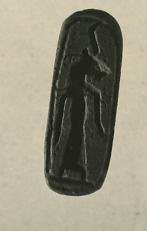 Egyptian-style ring depicting the goddess Sekhmet