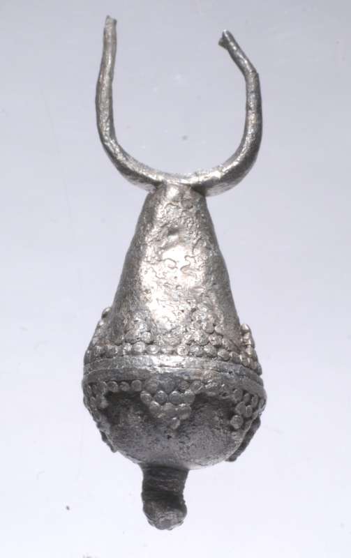 Earring from silver hoard