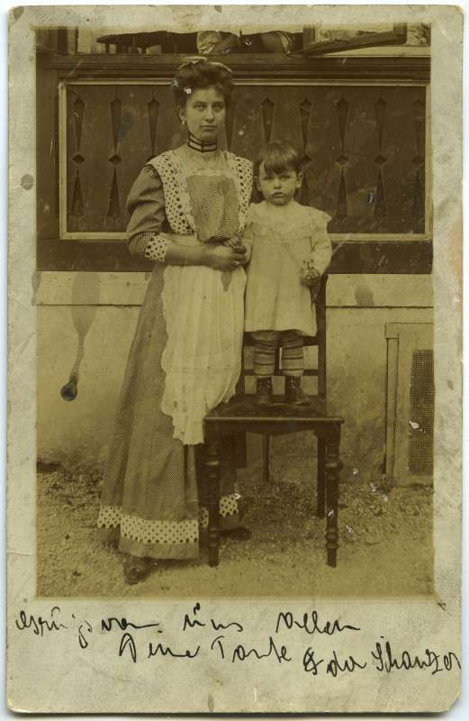 Ida Shentzer with her daughter