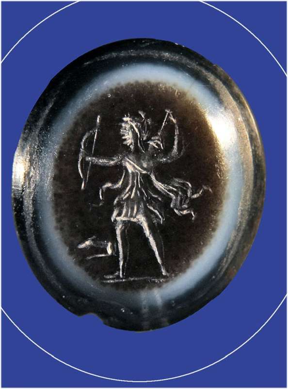Intaglio depicting Diana (Artemis)