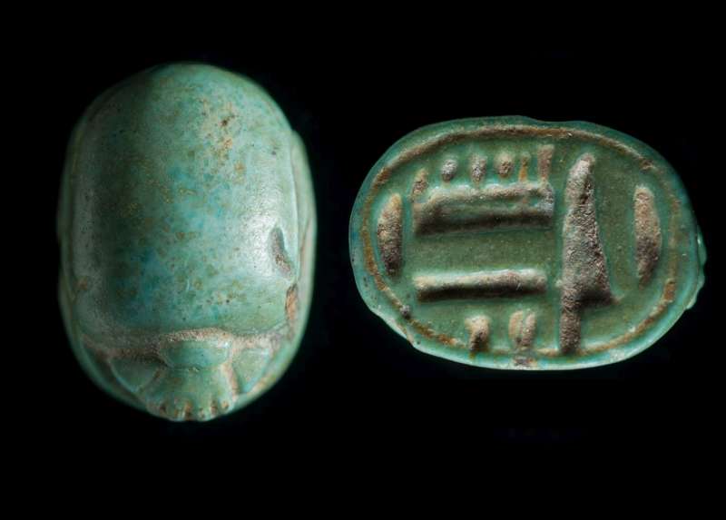 Scarab depicting the name of the god Amun-Re
