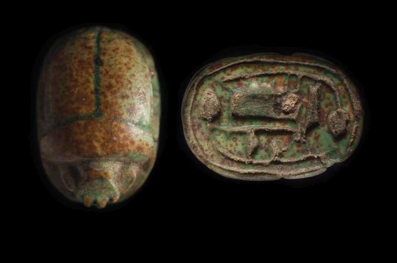 Scarab inscribed with the name of the god Amun-Re