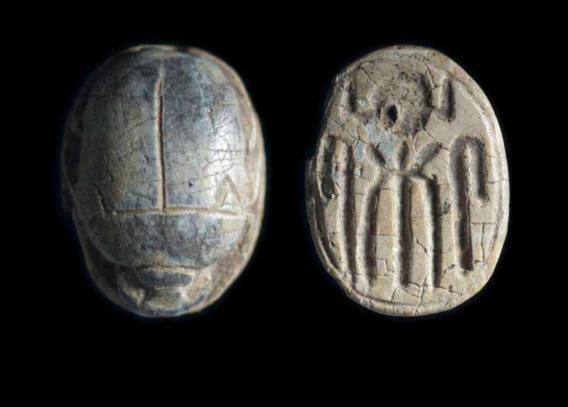 Royal-name scarab, probably of Ramesses IV