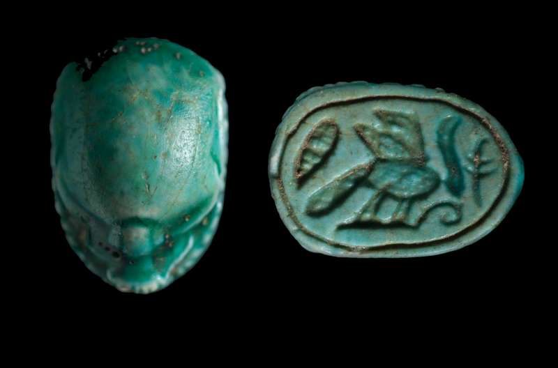 Scarab depicting the sedge and the bee standing for 