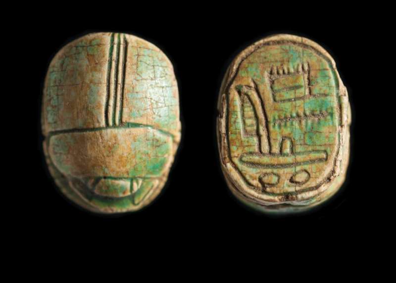 Royal-name scarab of Amenhotep I