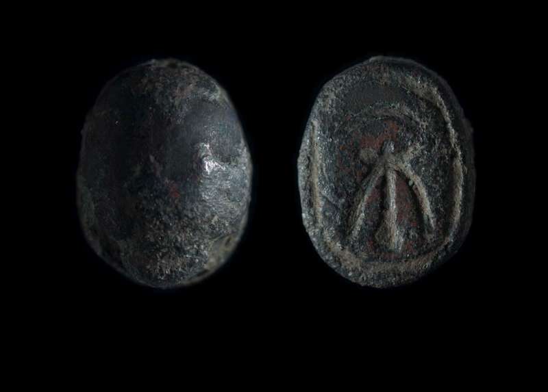 Royal-name scarab of Ahmose