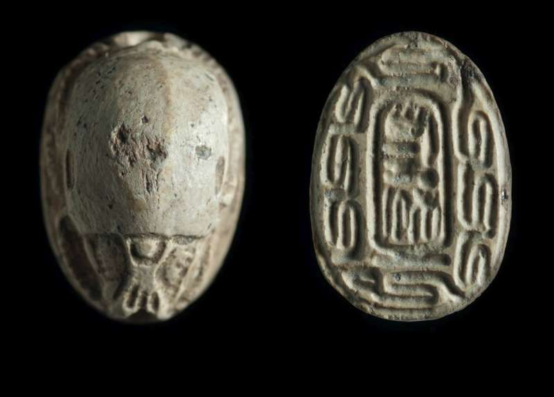 Royal-name scarab of Ramesses II