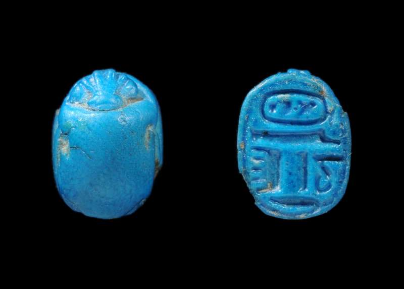 Royal-name scarab of Thutmose III and the epithet 