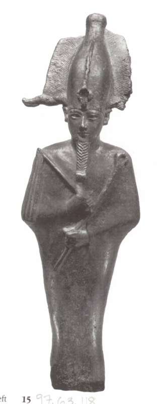 פסלון בדמות האל אוזיריס