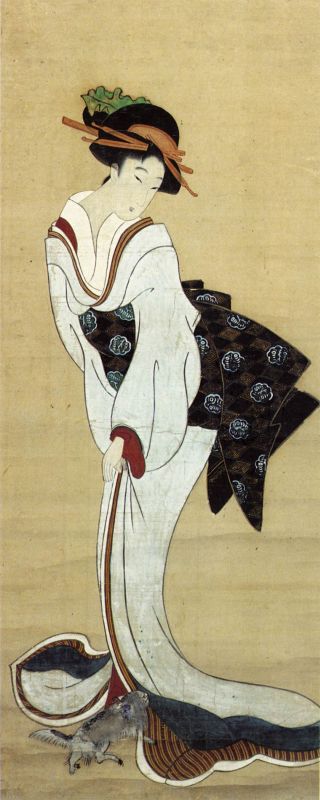 Lady with dog