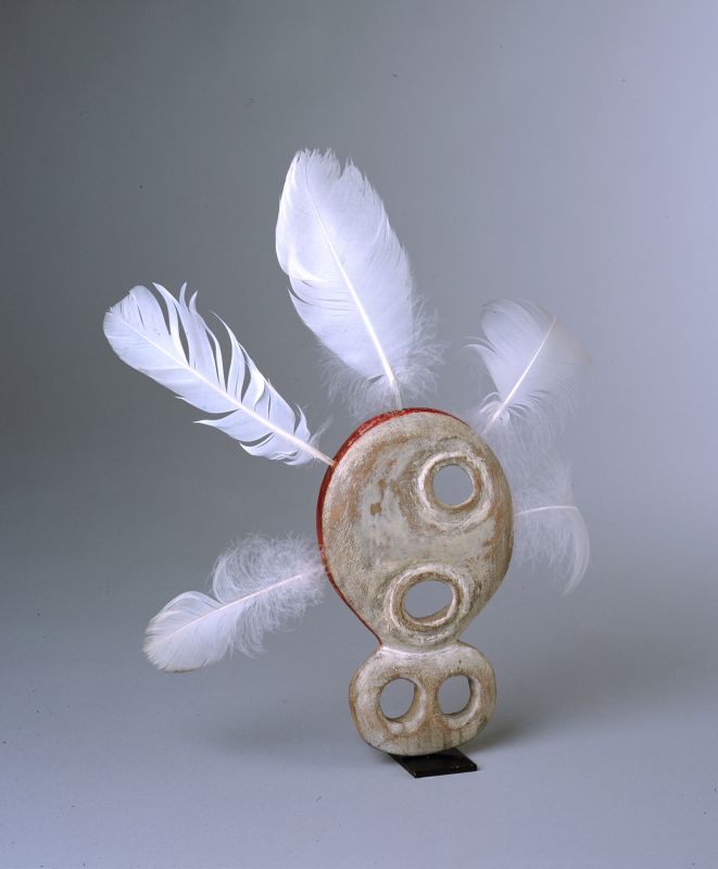 Women’s dance fan, also called finger mask