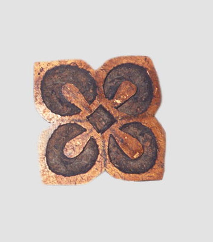 Adinkra cloth stamp