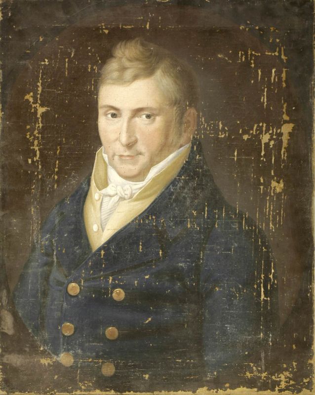 Portrait of a Young Man in a Blue Coat