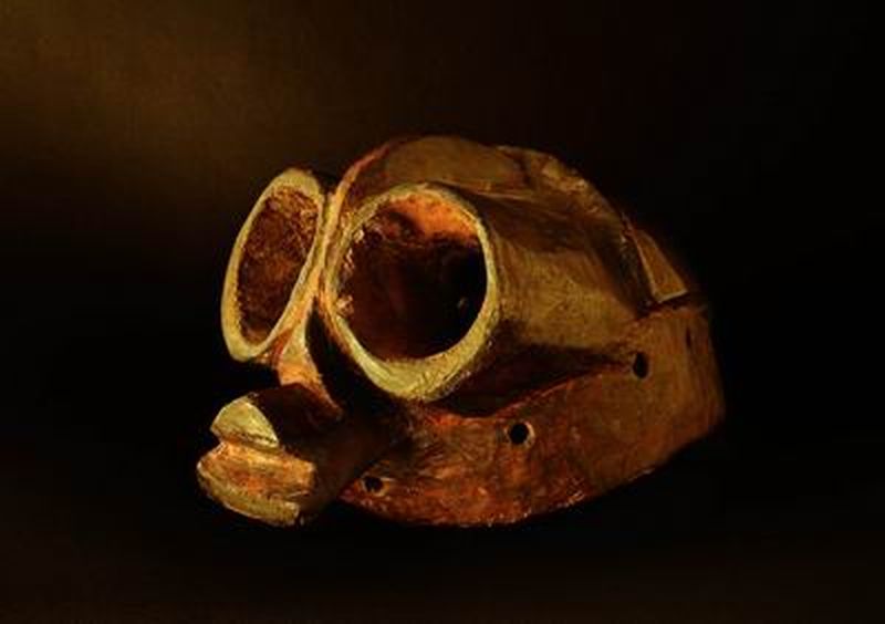 Vabo cult buffalo mask