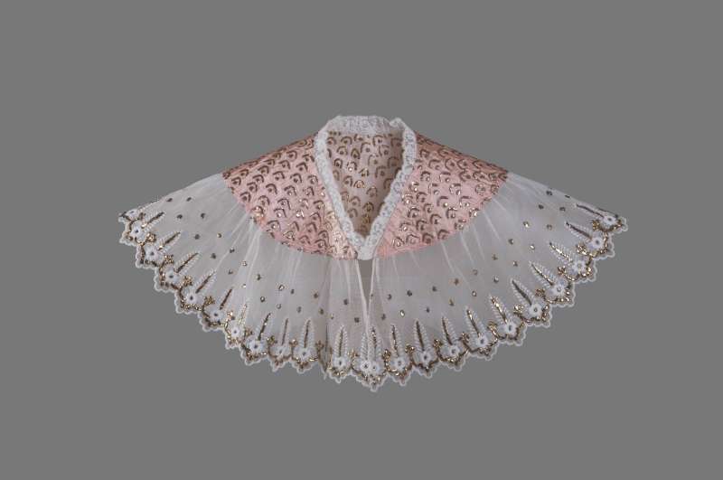 Collar for woman's wrapper