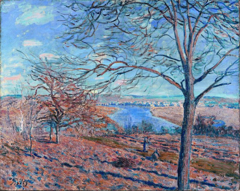 Banks of the Loing — Autumn Effect (Bords du Loing — Effet d'Automne)