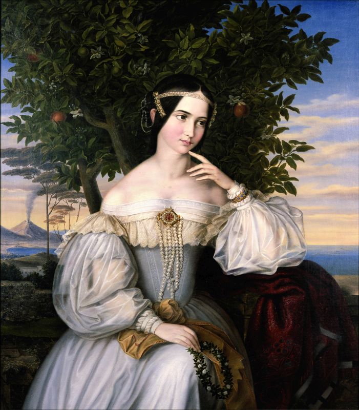 Marriage Portrait of Charlotte von Rothschild