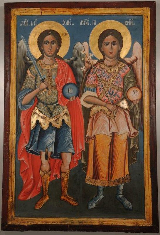 The Archangels Gabriel and Michael