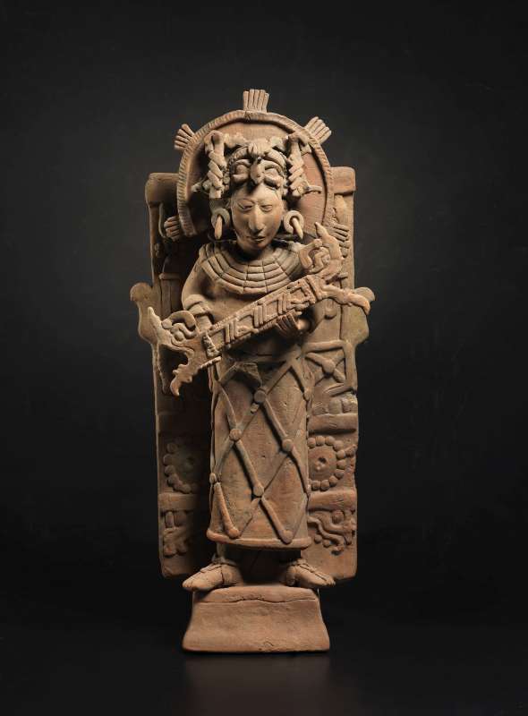 K’inich Janaab’ Pakal I (Great-Sun-Shield), King of Palenque, depicted on an incense burner