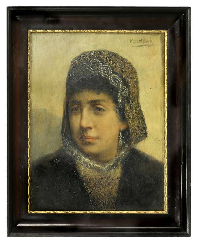 Portrait of a Jewish Woman with Headgear (<i>Sterntuechel</i>)