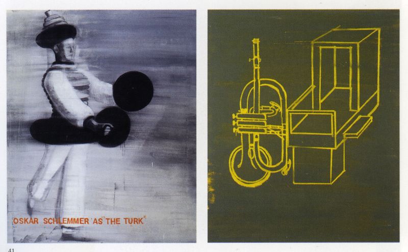 Oskar Schlemmer as "The Turk"