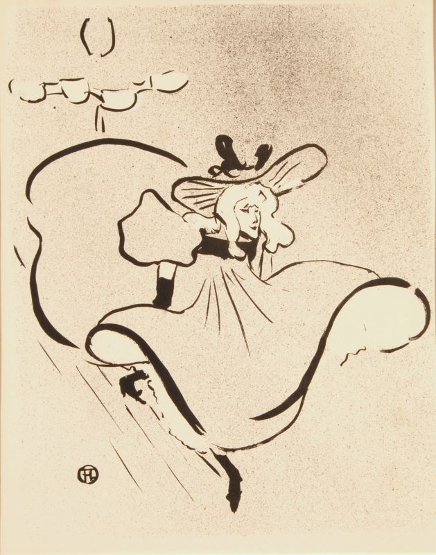 Jane Avril, from the series “Le Café Concert” | The Israel Museum