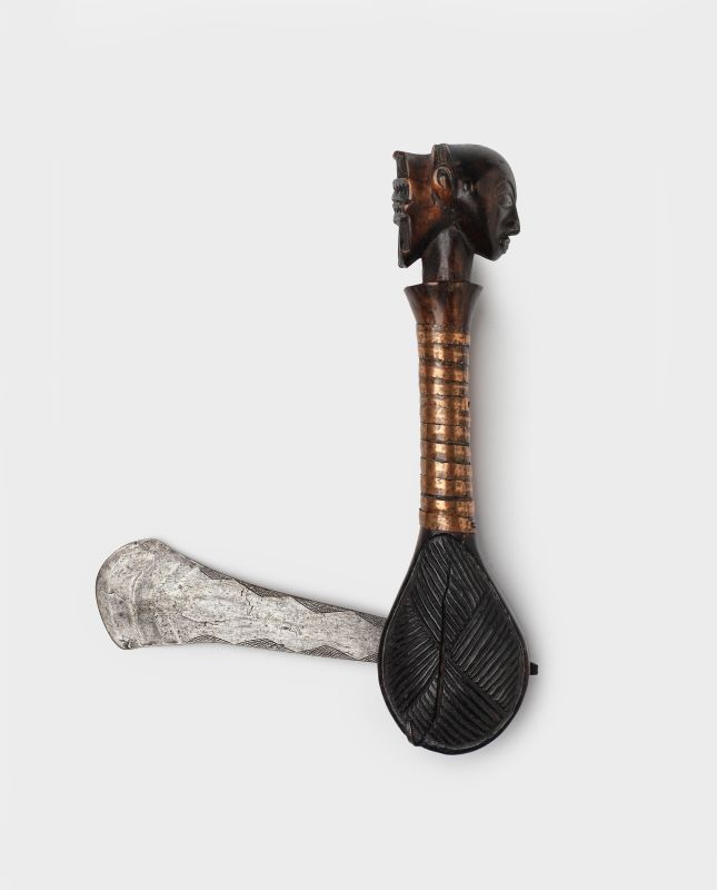 Ceremonial axe (kibiki or kasolwa)
