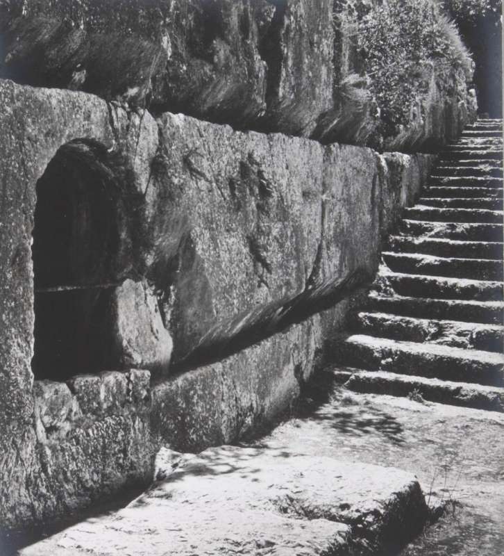 Steps leading to the Tomb of the Kings, Jerusalem