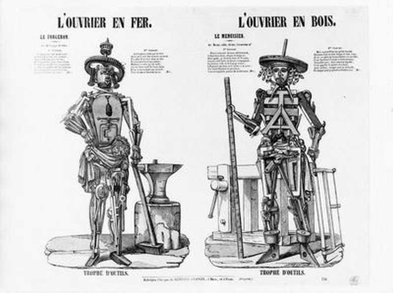 The Ironworker and the Woodworker