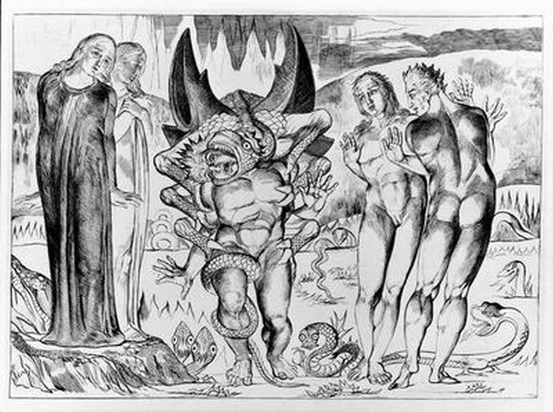 The Six-Footed Serpent Attacking Agnolo Brunelleschi