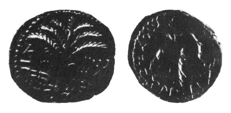Jewish coin of the Bar Kokhba Revolt
