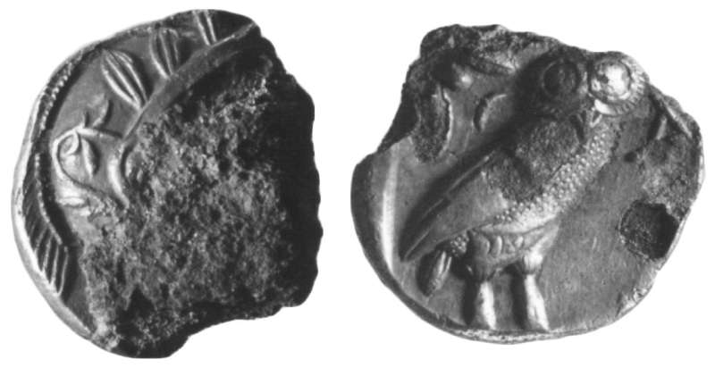 Greek coin (ancient counterfeit)
