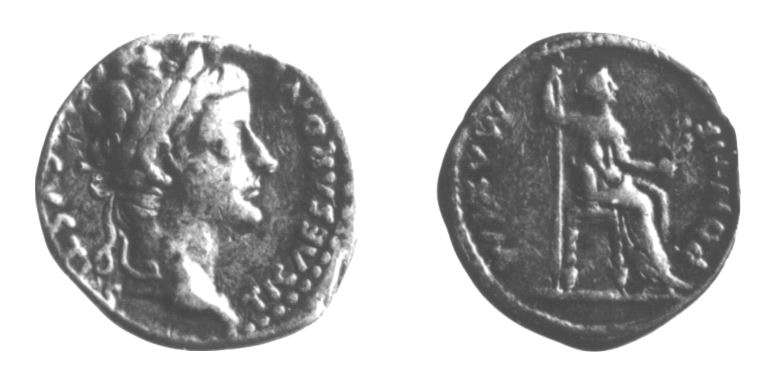 Roman Imperial coin of Tiberius